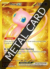 Mew ex - 205/165 - METAL card